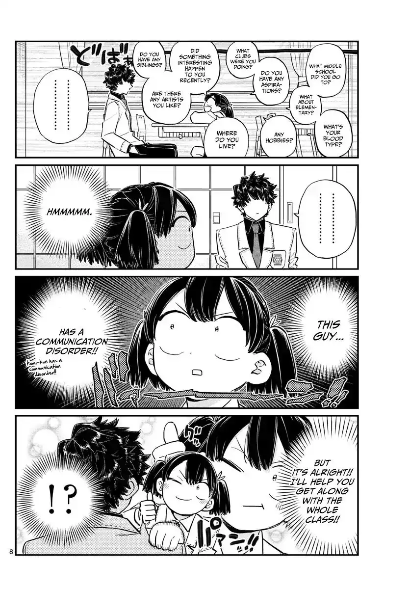 Komi-san wa Komyushou Desu Chapter 133 8